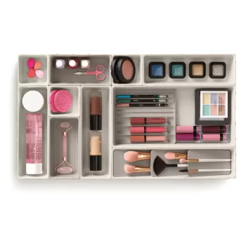 Organizatoare de baie bej 12 buc. Viva - Joseph Joseph imagine