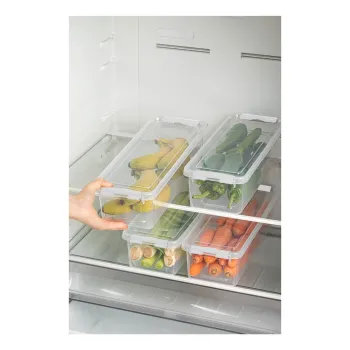 Organizatoare de frigider 4 buc. din plastic - Hermia imagine