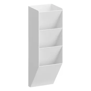 Organizator alb pentru papetAfrie din metal Tower aEURYAMAZAKI imagine
