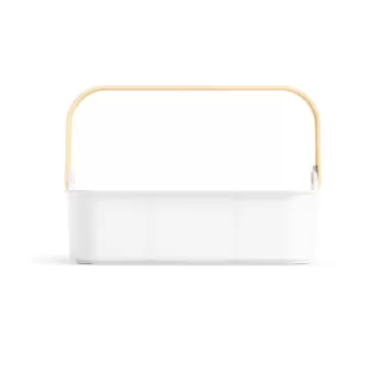 Organizator de baie alb din plastic Bellwood - Umbra imagine