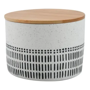 Organizator de baie alb pentru dischete demachiante din polirasina Yuma - Spirella imagine