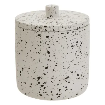 Organizator de baie crem pentru dischete demachiante din beton Mozie - Premier Housewares imagine