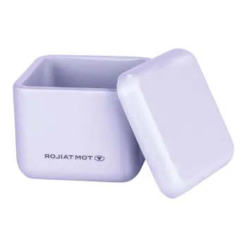 Organizator de baie mov pentru dischete demachiante din polirasina Tom Tailor T-Rounded - Wenko imagine