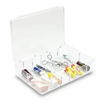 Organizator de baie pentru cosmetice din plastic - Addis imagine
