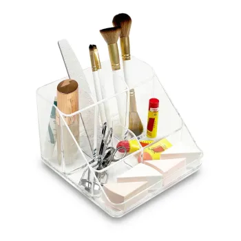 Organizator de baie pentru cosmetice din plastic - Addis imagine
