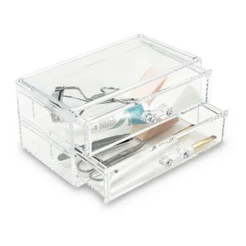 Organizator de baie pentru cosmetice din plastic - Addis imagine