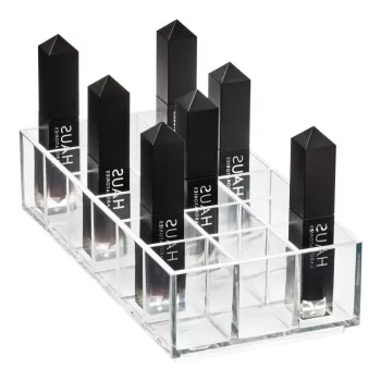 Organizator de baie pentru cosmetice din plastic reciclat Lip Station - iDesign imagine