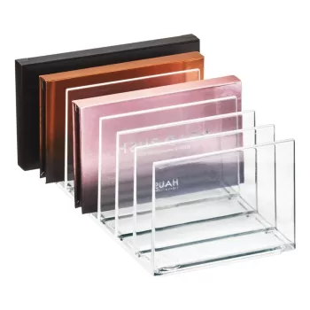Organizator de baie pentru cosmetice din plastic reciclat Palette Station - iDesign imagine