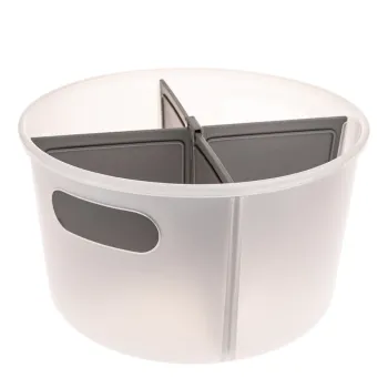 Organizator de baie rotativ din plastic - Casa De Engel imagine