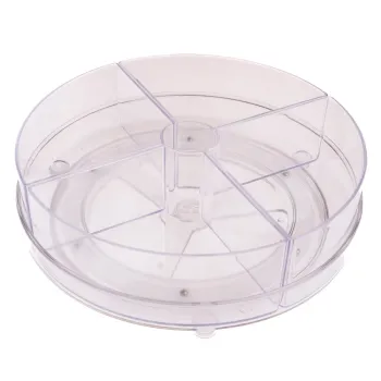 Organizator de baie rotativ din plastic - Casa De Engel imagine