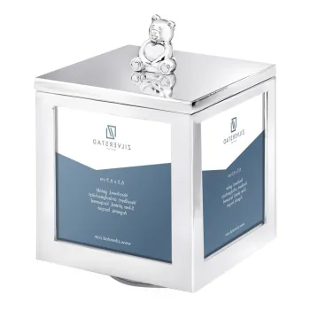 Organizator de bijuterii Musical Bear with Heart - Zilverstad imagine