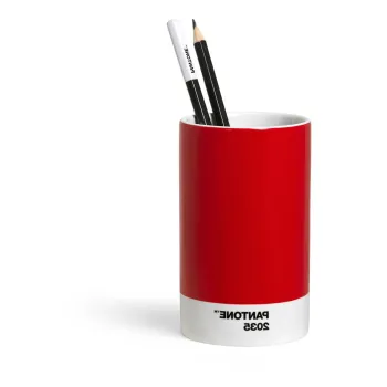 Organizator de birou din ceramica Red 2035 - Pantone imagine