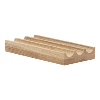 Organizator de birou din lemn Wave - Hubsch imagine