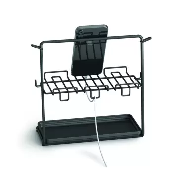 Organizator de birou Metaltex My Pocket, negru imagine