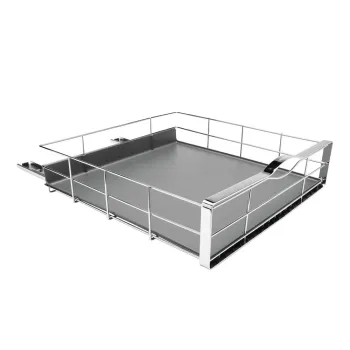 Organizator de bucatarie din otel inoxidabil - simplehuman imagine