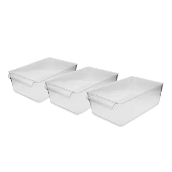 Organizator de frigider 3 buc. din plastic - Hermia imagine
