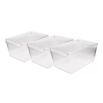 Organizator de frigider 3 buc. din plastic - Hermia imagine