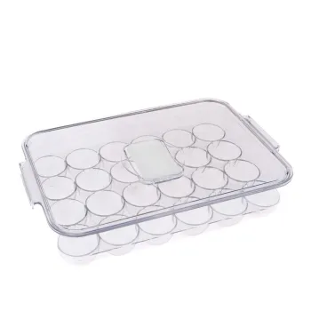 Organizator de frigider pentru oua din plastic 33x21 cm - Casa De Engel imagine