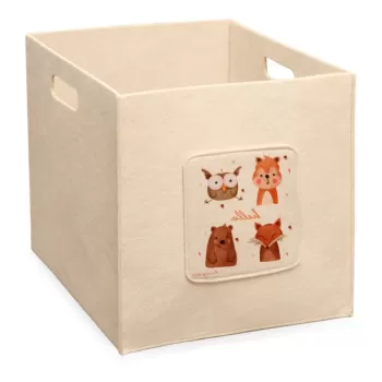 Organizator de jucarii din material textil pentru copii - Mioli Decor imagine