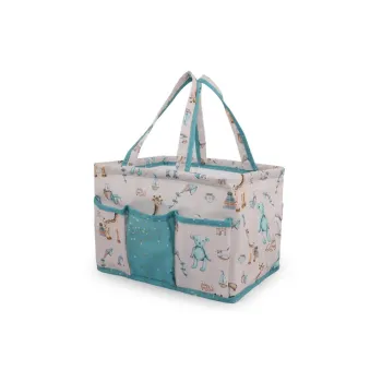 Organizator de jucarii din material textil pentru copii - Mioli Decor imagine