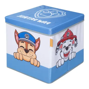 Organizator de jucarii pentru copii din material textil 30x30x30 cm Paw Patrol - Roba imagine