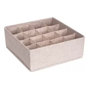 Organizator de sertare cu 16 compartimente Bigso Box of Sweden Drawer, bej imagine