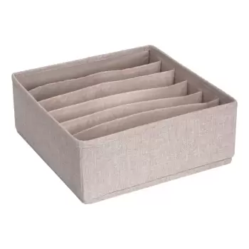 Organizator de sertare cu compartimente Bigso Box of Sweden Drawer, 29 x 11 cm, bej imagine