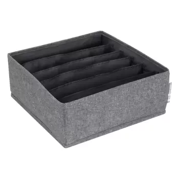 Organizator de sertare cu compartimente Bigso Box of Sweden Drawer, 29 x 11 cm, gri imagine