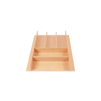 Organizator de tacamuri in culoare naturala 33 x 47 cm Wood Line - Elletipi imagine