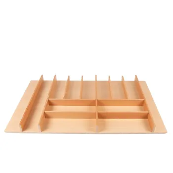 Organizator de tacamuri in culoare naturala 78 x 47 cm Wood Line - Elletipi imagine