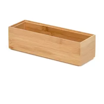 Organizator din bambus Compactor, 22,5 x 7,5 x 6,35 cm imagine
