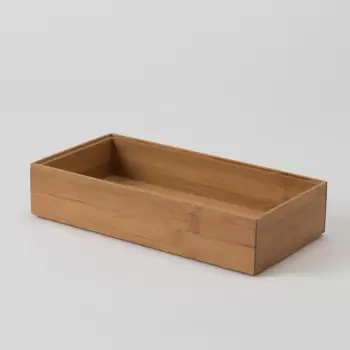 Organizator din bambus Compactor Woody 30 x 15 x 6,35 cm imagine
