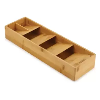 Organizator din bambus pentru tacamuri Joseph Joseph imagine