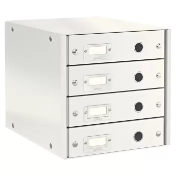 Organizator pentru documente din carton alb Click&Store - Leitz imagine