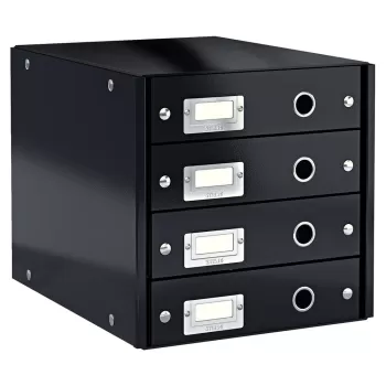Organizator pentru documente din carton negru Click&Store - Leitz imagine