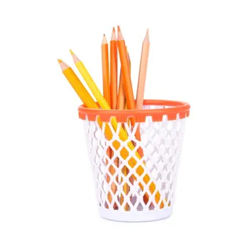 Organizator pentru papetarie din plastic Basket - Balvi imagine