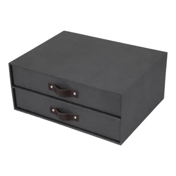 Organizator pentru sertar din carton Birger Canvas Paper Laminate - Bigso imagine