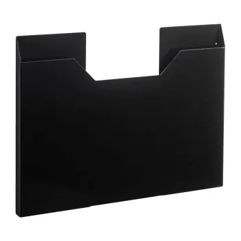 Organizator pentru suporturi de farfurii autoadeziv din metal Tower - YAMAZAKI imagine