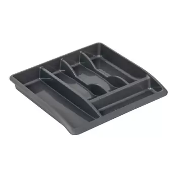 Organizator pentru tacamuri Addis Classic, 40 x 38,5 cm, gri imagine