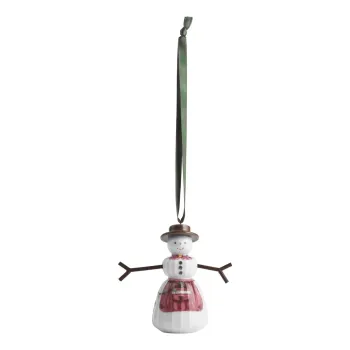 Ornament de Craciun din ceramica Hammershoi Snowwife - Kahler Design imagine