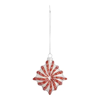 Ornament de Craciun din sticla 9 cm Candy - Bloomingville imagine