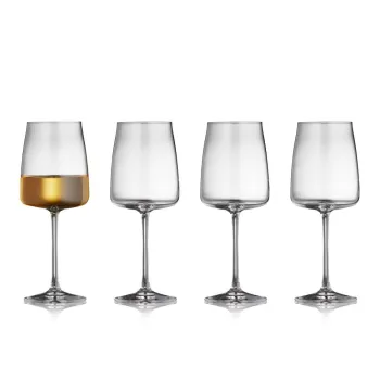 Pahare 4 buc. de vin 430 ml Zero - Lyngby Glas imagine