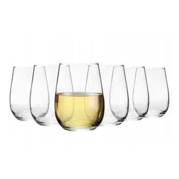 Pahare 6 buc. 350 ml Amber - Hermia imagine