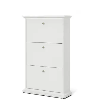 Pantofar alb cu deschidere inclinata Paris - Tvilum imagine