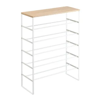 Pantofar alb din metal Tower - YAMAZAKI imagine