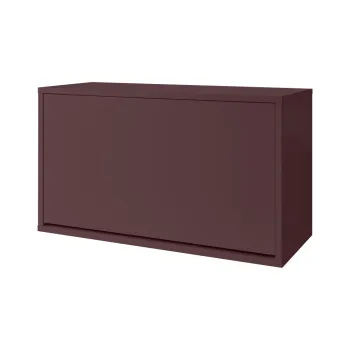 Pantofar burgundy cu deschidere inclinata/suspendat 70x30x40 cm - ReCollector imagine
