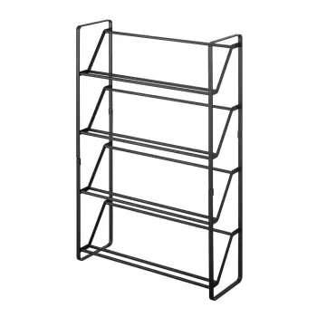 Pantofar cu 4 etaje YAMAZAKI Frame, negru imagine