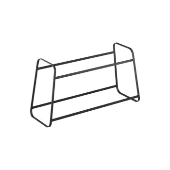 Pantofar din metal cu 2 nivele Metaltex Derby, negru imagine