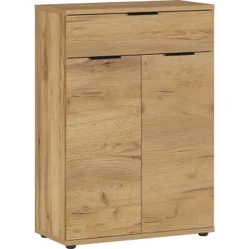 Pantofar in decor de stejar cu sertare Fremont - Germania imagine