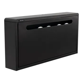 Pantofar negru cu deschidere inclinata/suspendat din metal Mario - Spinder Design imagine